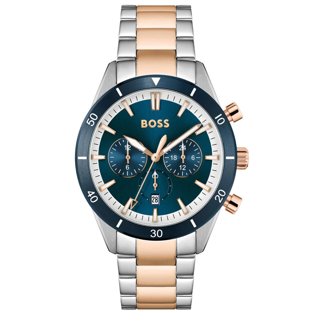 Hugo Boss Men's Santiago Chronograph Two-Tone Watch - 1513937